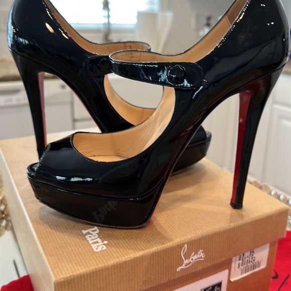 Christian Louboutin Bana 140 Pantent Calf - Picture 7 of 7